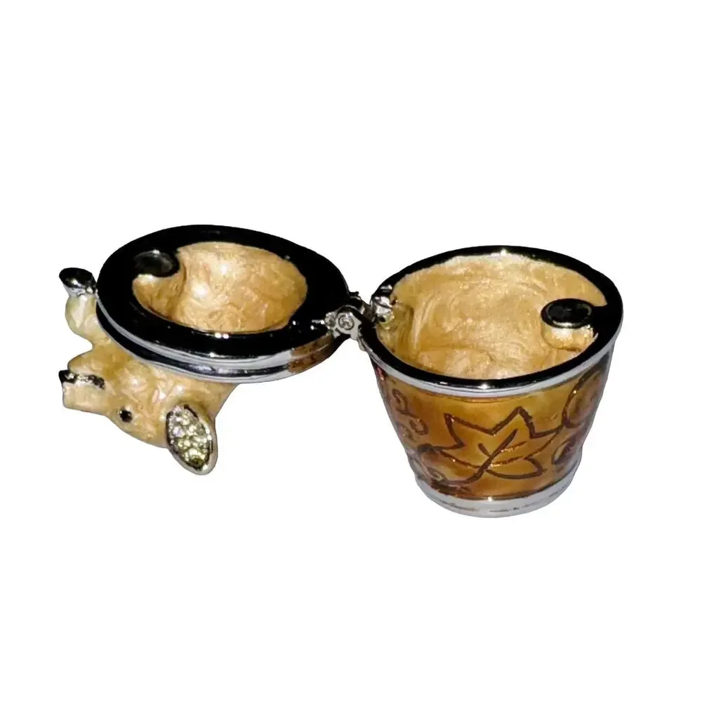 Pig in a Barrel Wash Tub Trinket Box Stash around 2